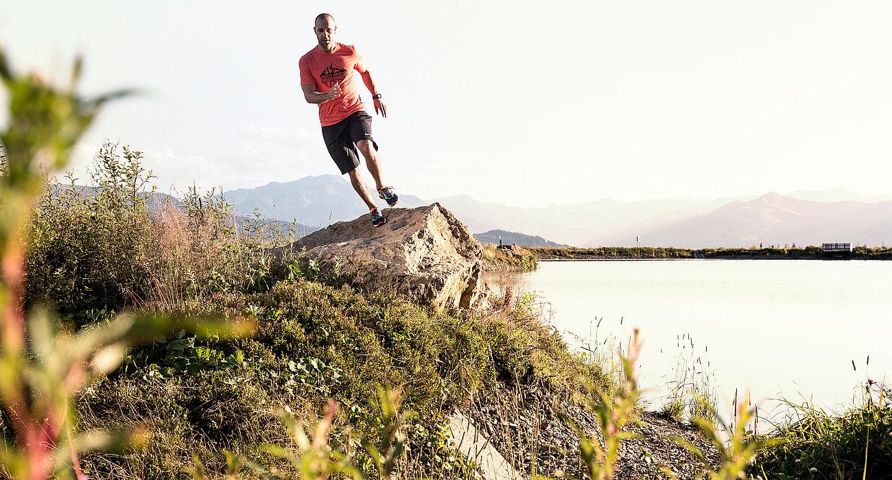 Jogger am See