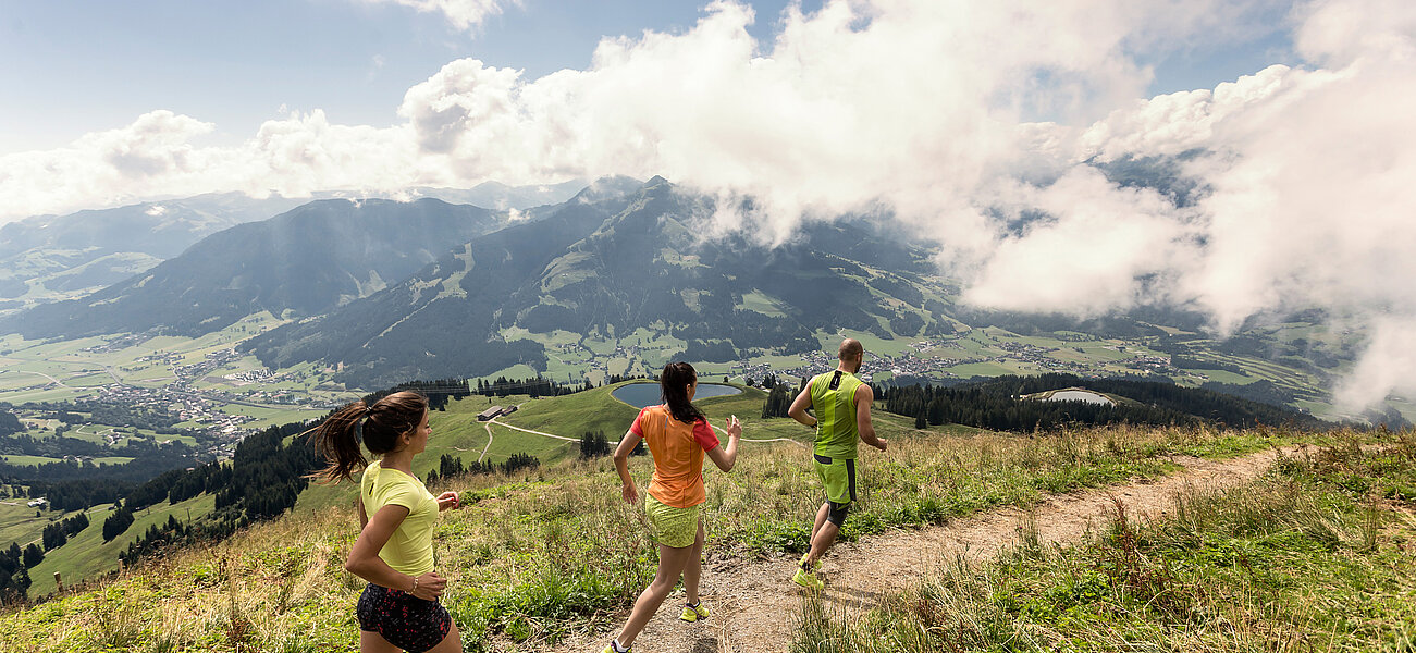 Trail Running am Berg