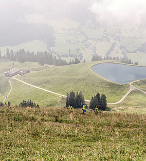 Berglandschaft mit See