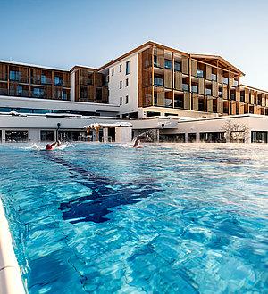 Außenpool Sportresort Hohe Salve